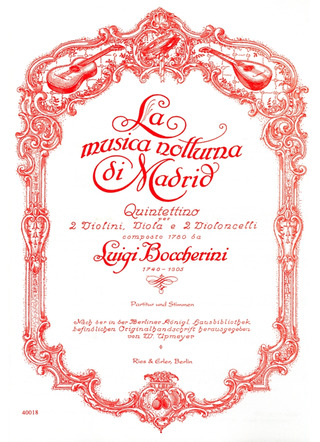 Luigi Boccherini - La musica notturna di Madrid