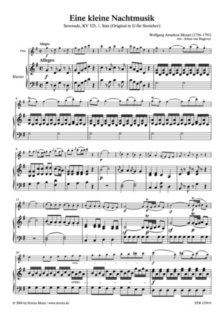 Wolfgang Amadeus Mozart - Eine kleine Nachtmusik