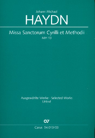 Michael Haydn - Missa Sancti Cyrilli et Methodii MH 13