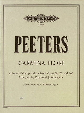 Flor Peeters - Carmina flori