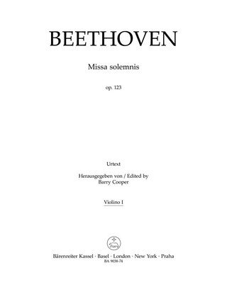 Ludwig van Beethoven - Missa solemnis op. 123