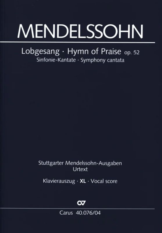 Felix Mendelssohn Bartholdy - Hymn of praise op. 52 (0)