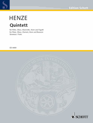 Hans Werner Henze - Quintett