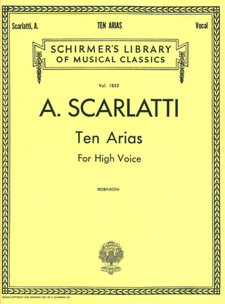 Alessandro Scarlatti - 10 Arias