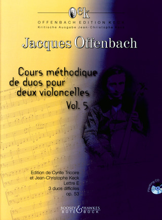 Jacques Offenbach - Cours méthodique de duos op. 53