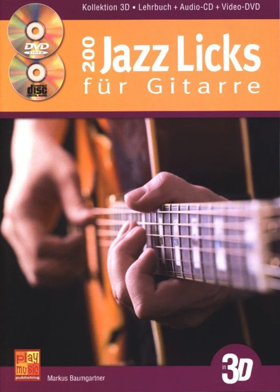 Markus Baumgartner - 200 Jazz Licks für Gitarre