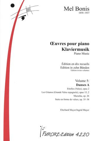Mel Bonis - Œuvre pour piano 5
