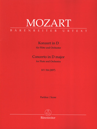 Wolfgang Amadeus Mozart - Concerto in D major K. 314 (285d)