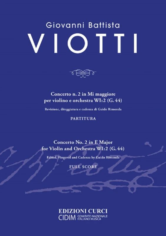 Giovanni Battista Viotti - Concerto n. 2 in Mi maggiore