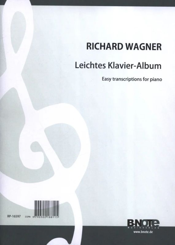 Richard Wagner - Leichtes Klavier-Album