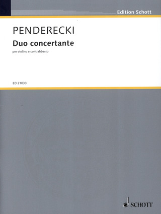 Krzysztof Penderecki - Duo concertante