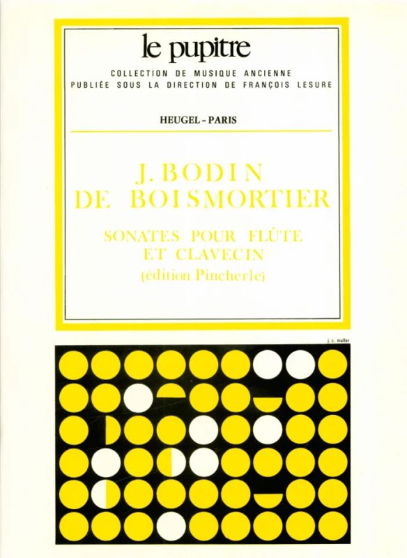 Joseph Bodin de Boismortier - Sonates pour Flûte et Clavecin Op.91