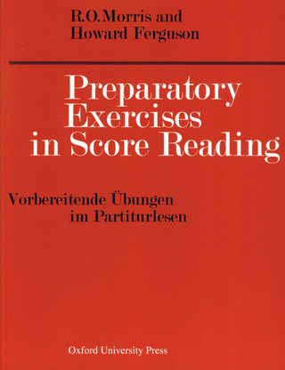 Reginald Owen Morris y otros.: Preparatory Exercises in Score Reading