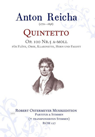 Anton Reicha: Quintetto Nr. 5 a-Moll op. 100