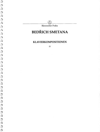 Bedřich Smetana - Klavierkompositionen 4