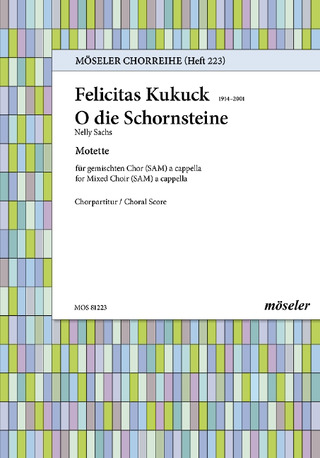 Felicitas Kukuck - O the chimneys on the cleverly devised habitations of death