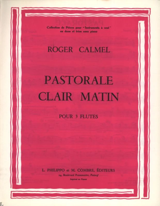 Roger Calmel - Pastorale - Clair matin