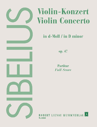 Jean Sibelius - Concerto en ré mineur