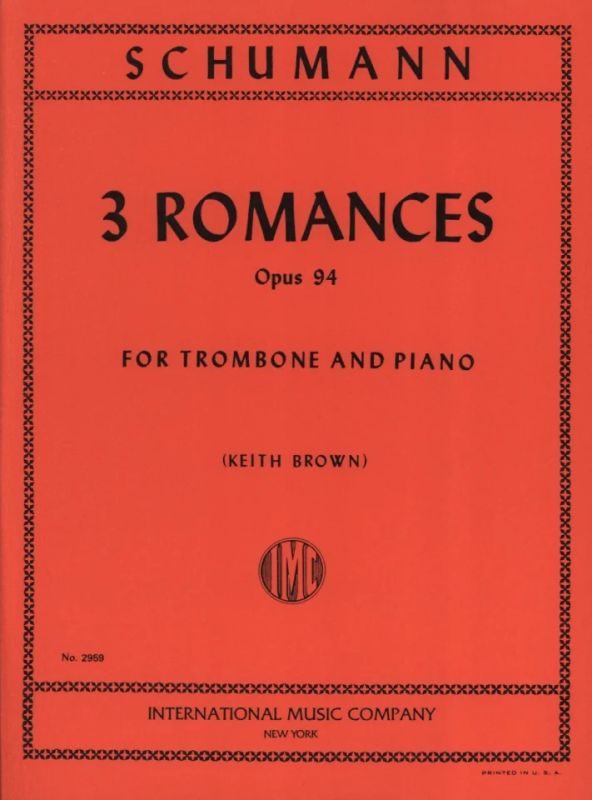 Robert Schumann - Three Romances Op.94