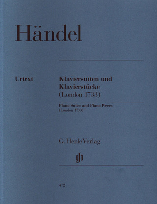 Georg Friedrich Haendel: Suites pour piano et pièces pour piano