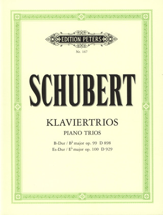 Franz Schubert - Klaviertrios