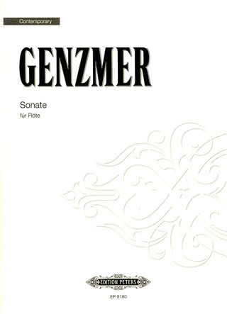 Harald Genzmer - Sonate für Flöte solo