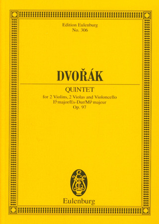 Antonín Dvořák - Streichquintett Es-Dur op. 97 B 180
