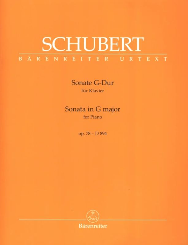 Franz Schubert: Sonata in G major op. 78 D 894
