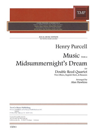 Henry Purcell - Music from "A Midsummernight's Dream"