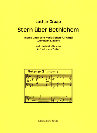 Lothar Graap: Stern über Bethlehem
