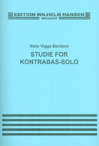 Niels Viggo Bentzon - Study For Double Bass Solo Op.34