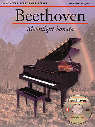 Ludwig van Beethoven - Beethoven Moonlight Sonata Pf Book/Cd-Rom