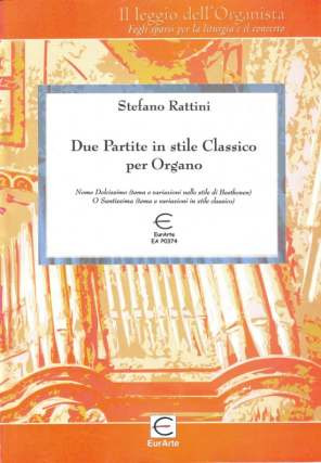 Rattini Stefano - 2 Partite In Stile Classico Per Organo