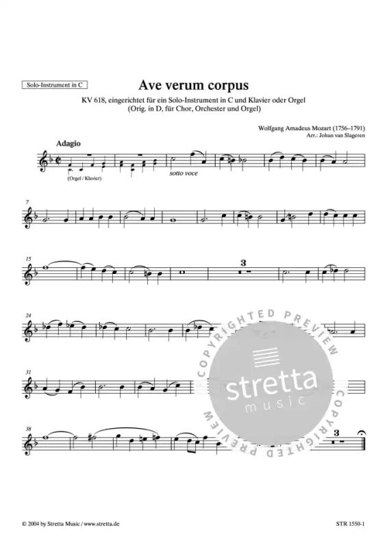 Wolfgang Amadeus Mozart - Ave verum corpus