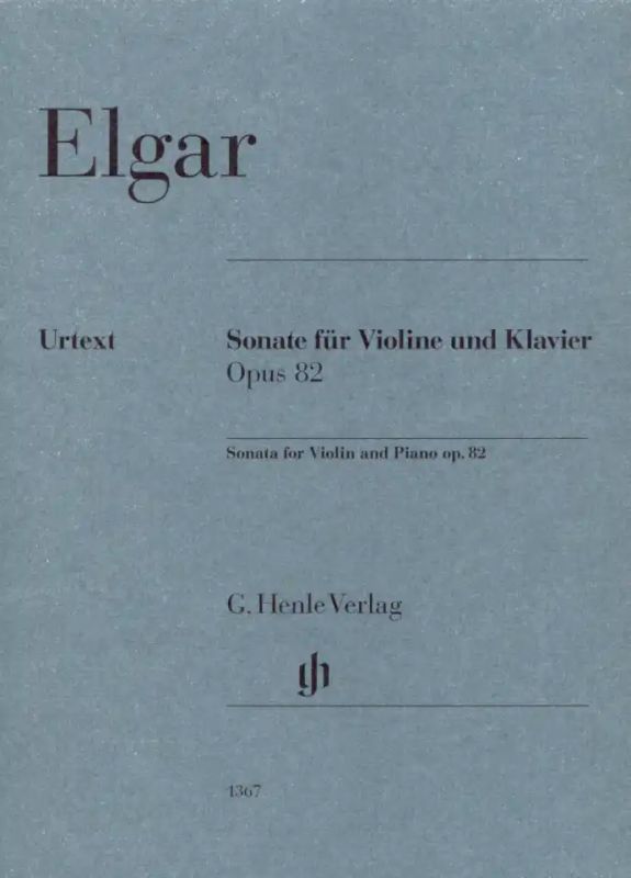Edward Elgar - Sonate op. 82