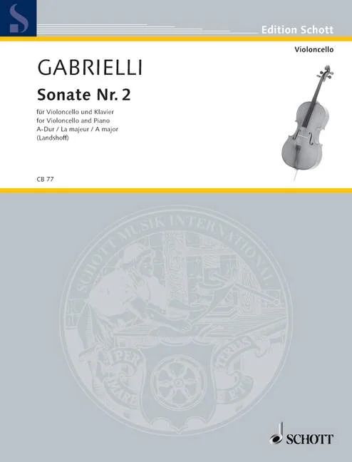 Domenico Gabrielli - Sonata No. 2 A Major