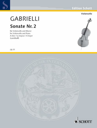 Domenico Gabrielli - Sonata No. 2 A Major