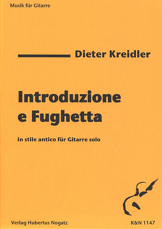 Dieter Kreidler - Introduzione e Fughetta