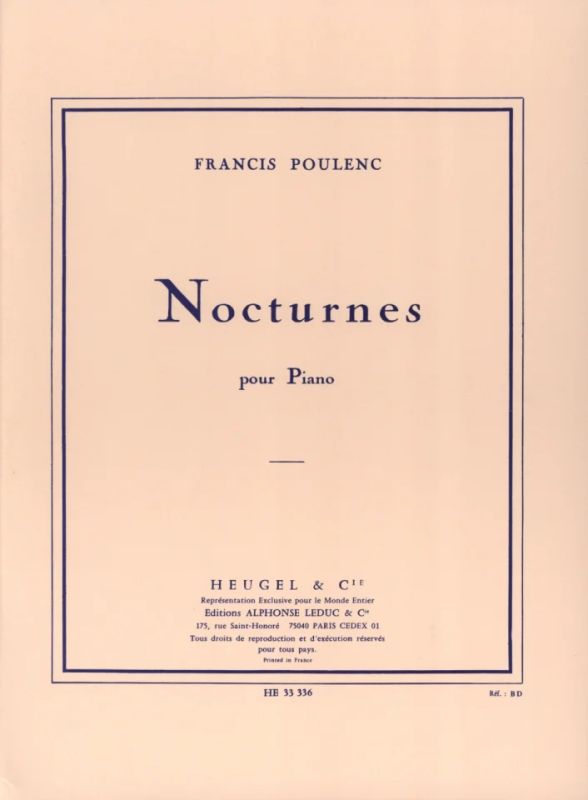 Francis Poulenc - Nocturnes