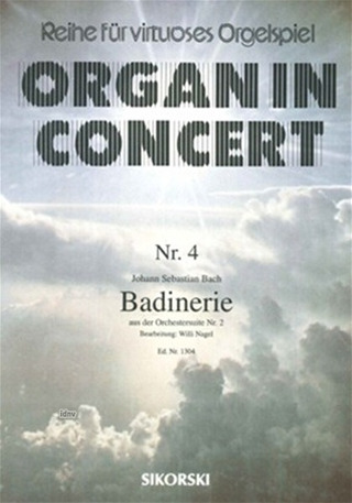 Johann Sebastian Bach - Badinerie aus der Orchestersuite Nr. 2 für elektronische Orgel