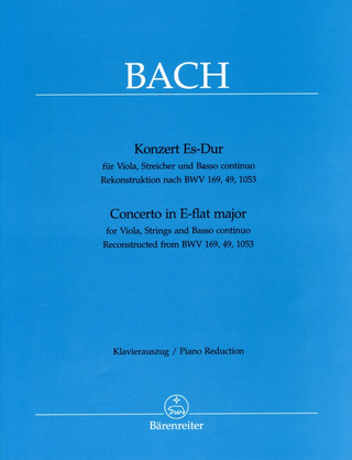 Johann Sebastian Bach - Concerto in E-flat major