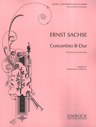 Ernst Sachse: Concertino  B-Dur