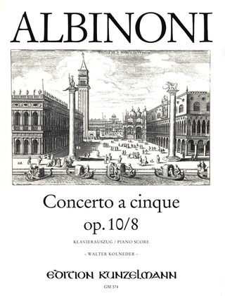 Tomaso Albinoni et al. - Concerto a cinque g-Moll op. 10/8