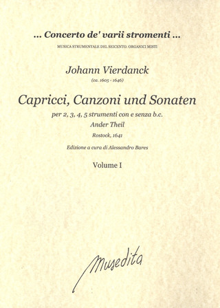 Johann Vierdanck: Capricci, Canzoni und Sonaten
