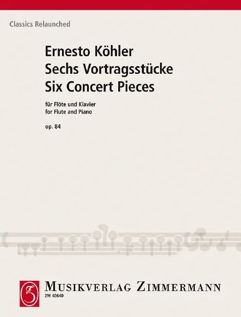 Ernesto Köhler - Six Concert Pieces
