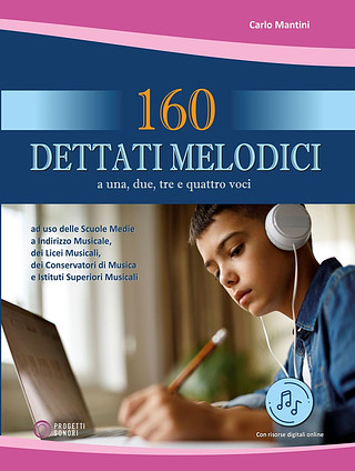 Carlo Mantini - 160 Dettati melodici