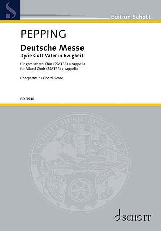 Ernst Pepping - Deutsche Messe