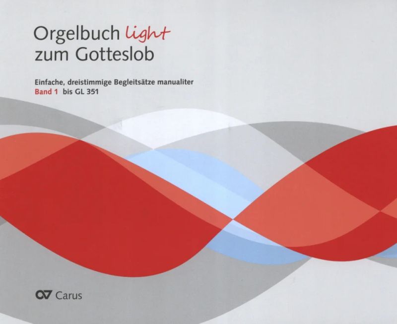 Orgelbuch light zum Gotteslob - 1 und 2