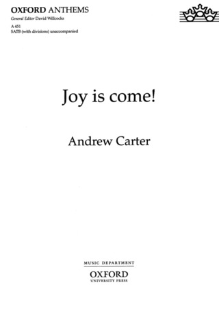Andrew Carter - Joy Is Come