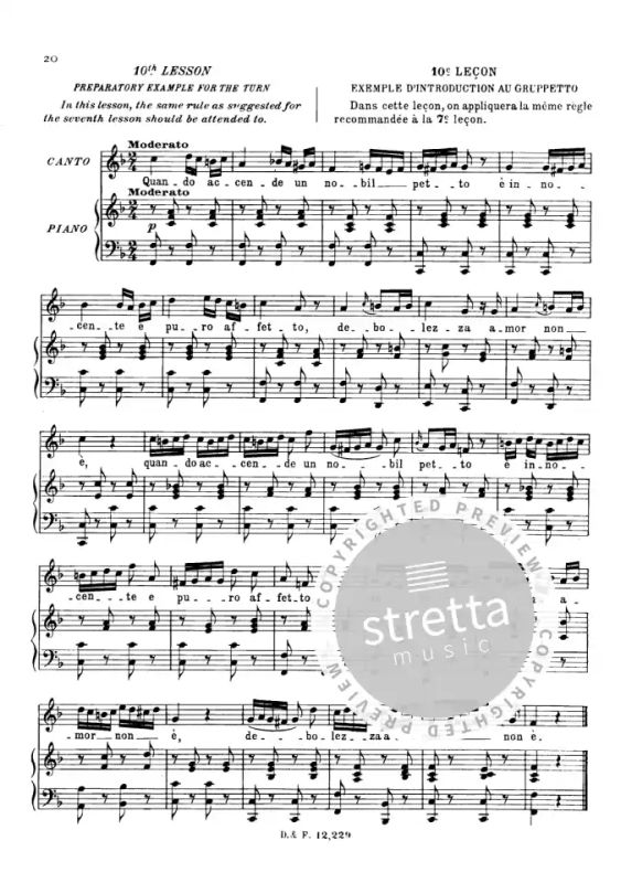 Nicola Vaccai - Méthode pratique de chant italien (3)